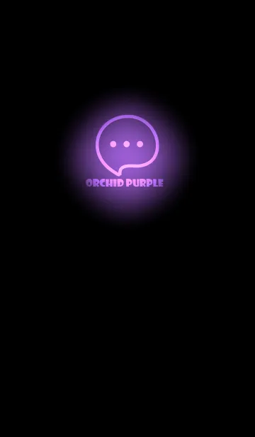 Orchid Purple Neon Theme V4 (JP)の着せ替えメイン画像