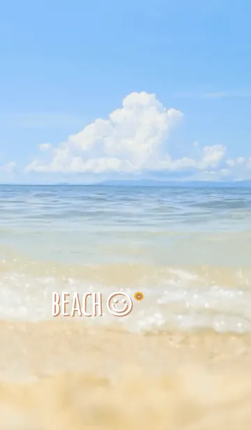 [LINE着せ替え] 海辺 ひまわり<オレンジ>の画像1