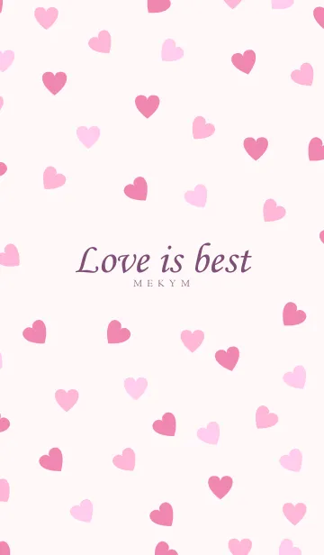 [LINE着せ替え] Love is best - PINK 12の画像1