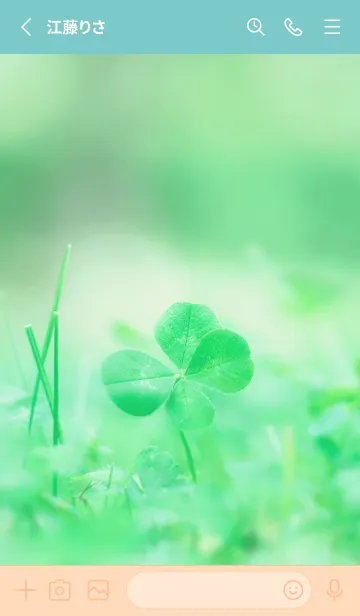 [LINE着せ替え] 四つ葉のクローバー Vintage Lens #11-20の画像2