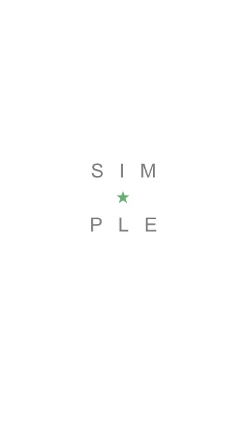 [LINE着せ替え] SIMPLE STAR 73の画像1