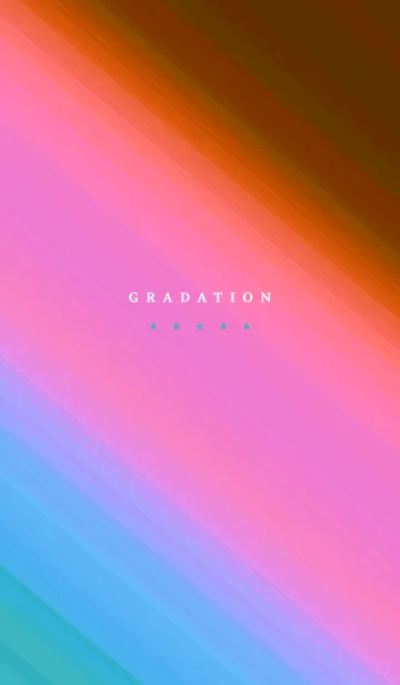 [LINE着せ替え] グラデーション ミニ スター 236の画像1