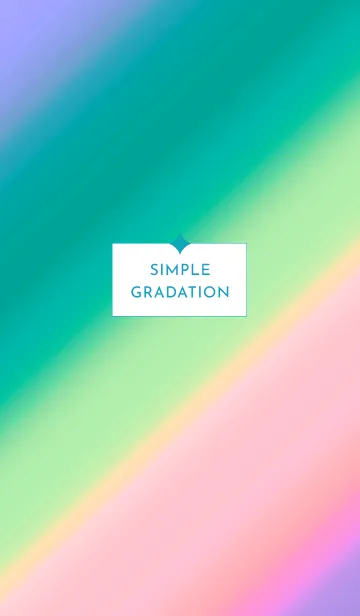 [LINE着せ替え] シンプル スター グラデーション 25の画像1