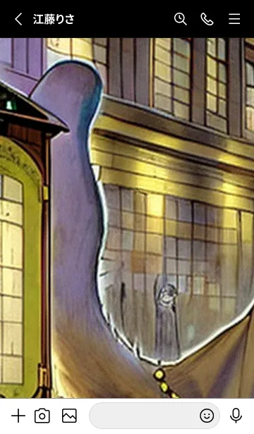 [LINE着せ替え] 猫紳士街_#FF35。の画像2