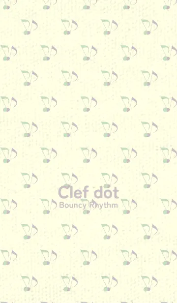 [LINE着せ替え] Clef dot シルバーグリーンの画像1