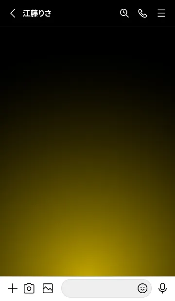 [LINE着せ替え] MIMOSA YELLOW LIGHT. -MEKYM-の画像2