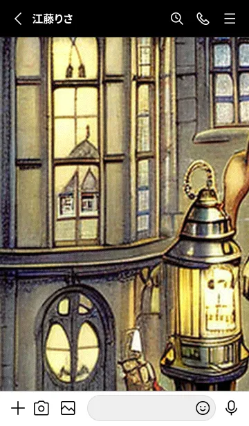 [LINE着せ替え] 猫紳士街_#FG08。の画像2