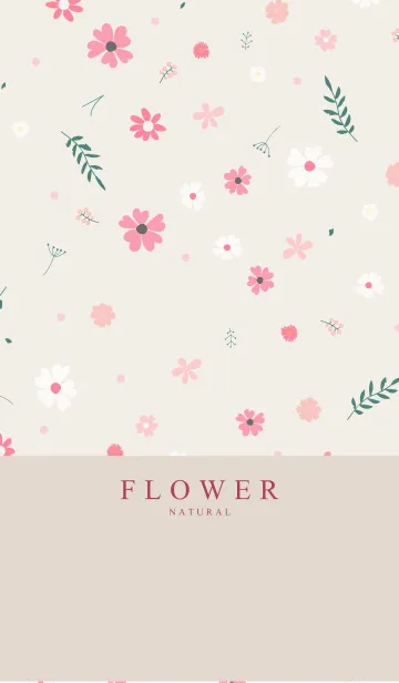 [LINE着せ替え] FLOWER -NATURAL- 10の画像1