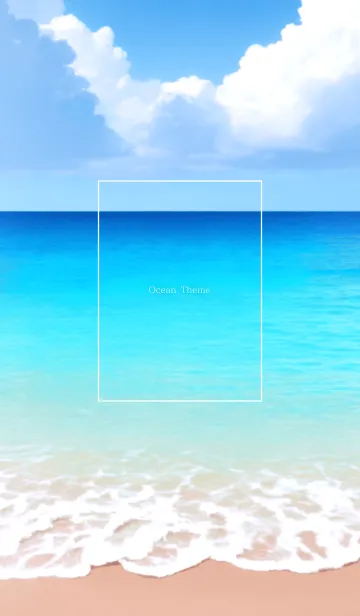 [LINE着せ替え] Ocean Theme - 014 BUの画像1