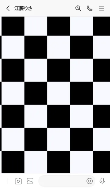 [LINE着せ替え] ゴーストスモーク■ブラック.TKCの画像2