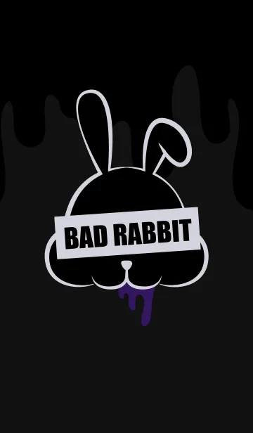 [LINE着せ替え] BAD RABBIT-DARK 19の画像1