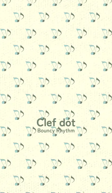 [LINE着せ替え] Clef dot ペールアクアの画像1