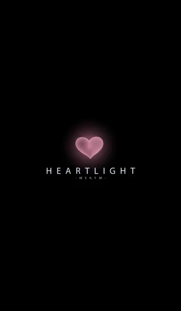 [LINE着せ替え] HEART LIGHT-BLACK- 19の画像1