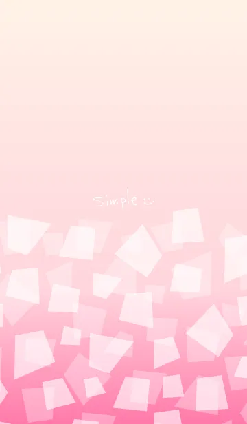 [LINE着せ替え] グラデーション 四角23の画像1