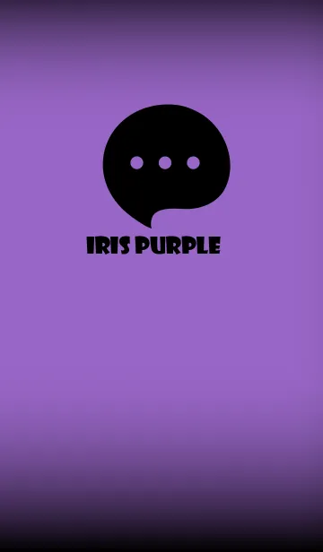 [LINE着せ替え] Iris Purple And Black V.4 (JP)の画像1