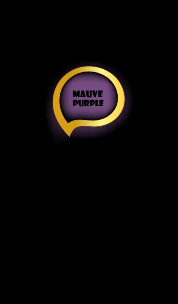 [LINE着せ替え] Mauve Purple Gold Black Theme (JP)の画像1