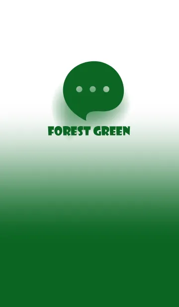 [LINE着せ替え] Forest Green & White Theme V.4 (JP)の画像1