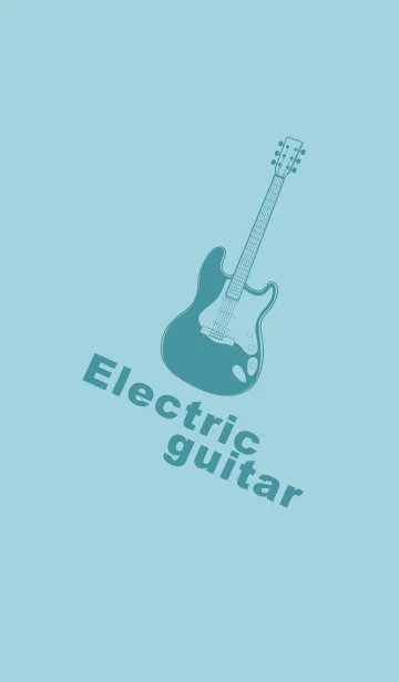 [LINE着せ替え] ELECTRIC GUITAR CLR スプレーグリーンの画像1