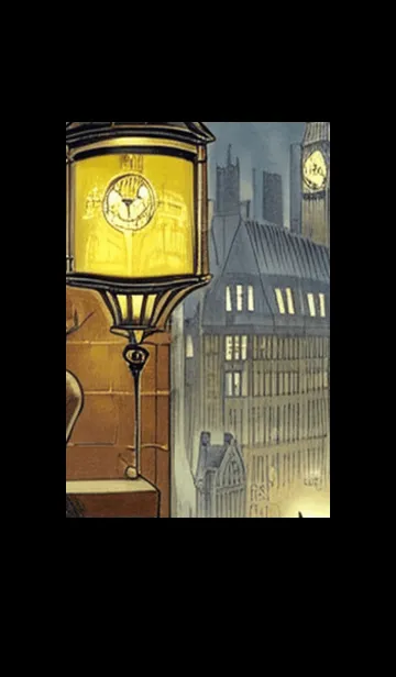 [LINE着せ替え] 猫紳士街_#FG018。の画像1