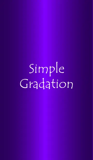 [LINE着せ替え] Simple Gradation -GlossyPurple 19-の画像1