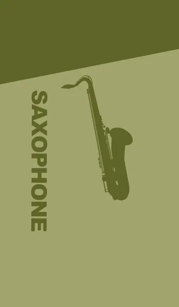 [LINE着せ替え] Saxophone CLR 柳茶の画像1