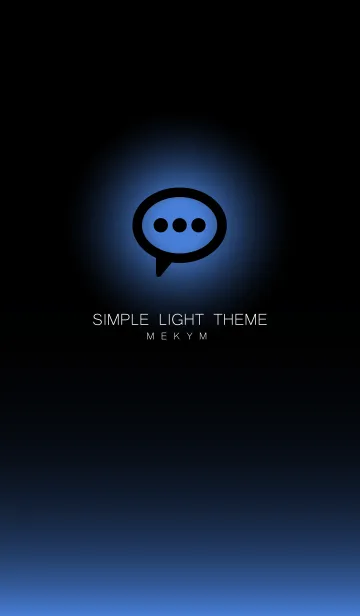 [LINE着せ替え] SIMPLE LIGHT ICON-GRADATION- 19の画像1