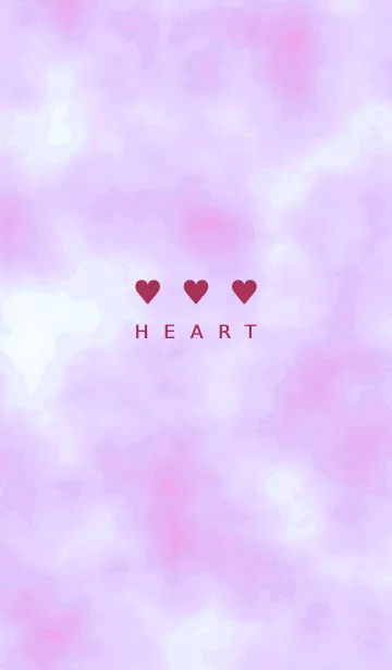 [LINE着せ替え] 3 ハート 124の画像1