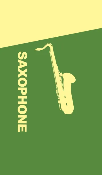 [LINE着せ替え] Saxophone CLR アイビーグリーンの画像1