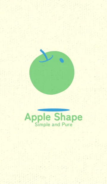 [LINE着せ替え] りんご型のきせかえ 露草の画像1