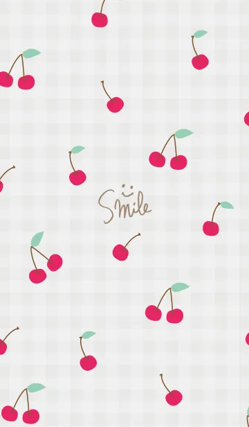 [LINE着せ替え] さくらんぼ くすみカラー10の画像1