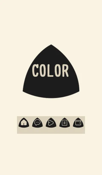 [LINE着せ替え] beige color L28の画像1