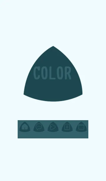 [LINE着せ替え] blue color L28の画像1