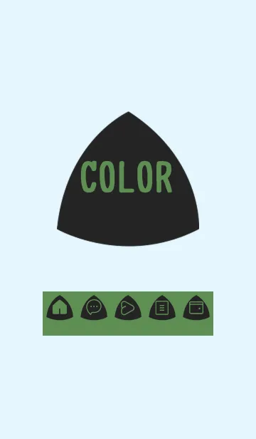 [LINE着せ替え] blue color L29の画像1