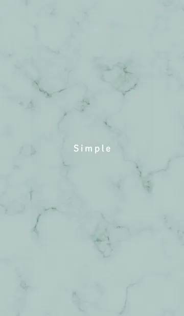 [LINE着せ替え] Simple Marble_bluegreen06_1の画像1