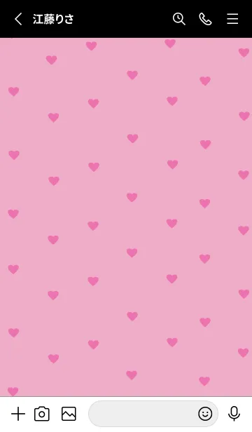 [LINE着せ替え] pattern_heart (candypink:)の画像2
