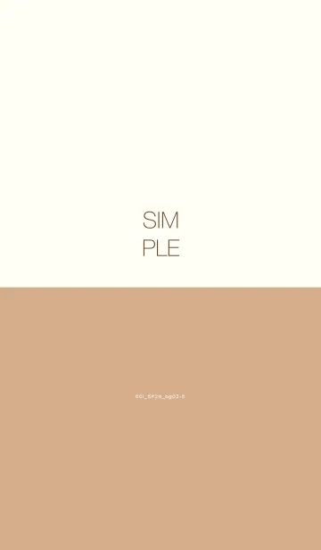 [LINE着せ替え] 00l_24_ベージュ2-6の画像1