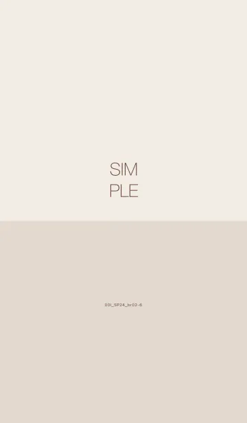 [LINE着せ替え] 00l_24_ブラウン2-6の画像1