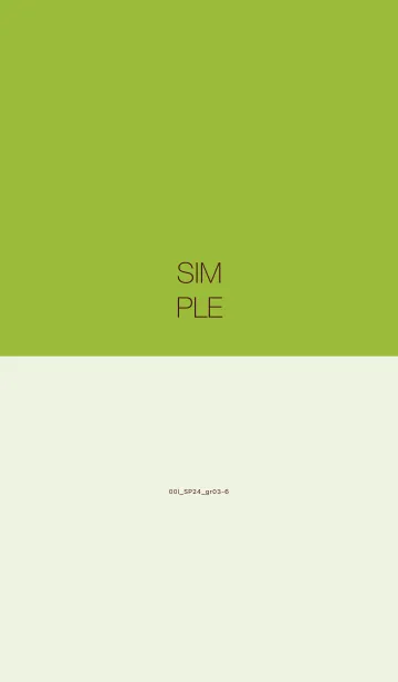 [LINE着せ替え] 00l_24_グリーン3-6の画像1