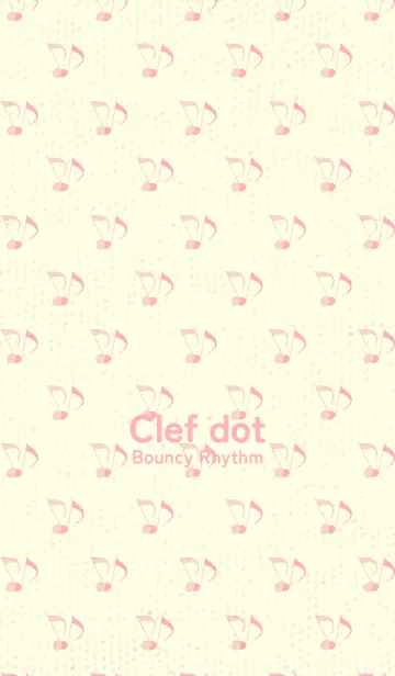 [LINE着せ替え] Clef dot シェルピンクの画像1