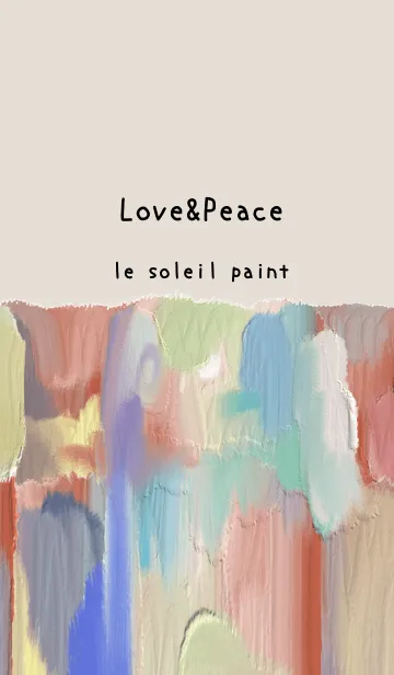 [LINE着せ替え] 油絵アート【le soleil paint 466】の画像1