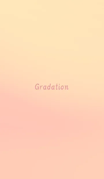 [LINE着せ替え] gradation YELLOW&PINK 81の画像1