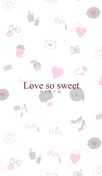 [LINE着せ替え] Love so sweet.MEKYM 13の画像1
