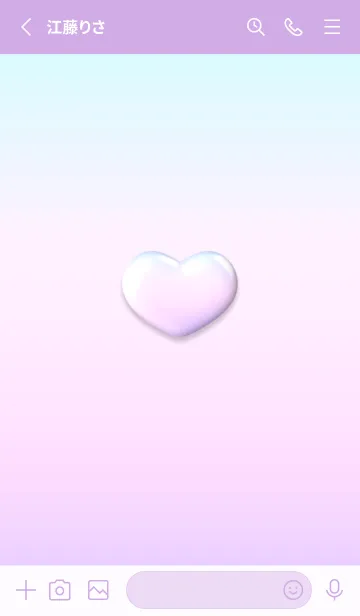 [LINE着せ替え] Cute Cute Little Heart 2023 New 7の画像2