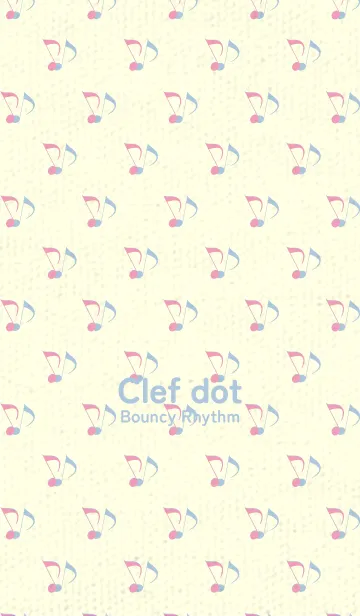 [LINE着せ替え] Clef dot フクシャピンクの画像1