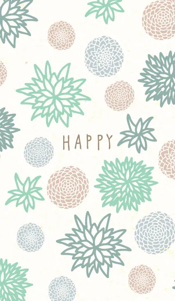 [LINE着せ替え] 和風 かわいい 花6の画像1