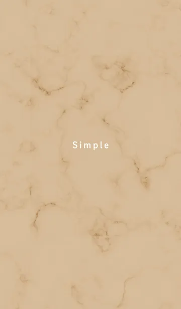 [LINE着せ替え] Simple Marble_beige05_1の画像1