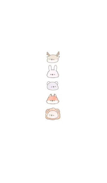 かわいいチームグループ【色鉛筆】の着せ替えメイン画像