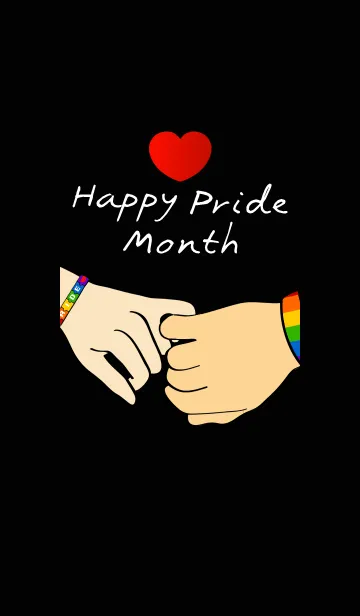 [LINE着せ替え] Happy Pride Month.の画像1