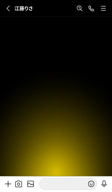 [LINE着せ替え] MIMOSA YELLOW LIGHT ICON THEMEの画像2