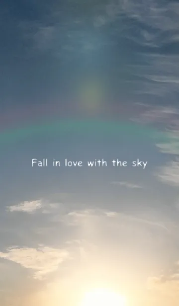 [LINE着せ替え] Fall in love with the skyの画像1